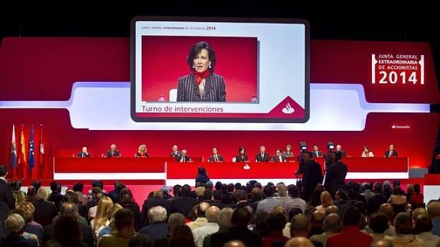 Banco Santander no quiere ser menos que Bankia y también coloca cédulas hipotecarias