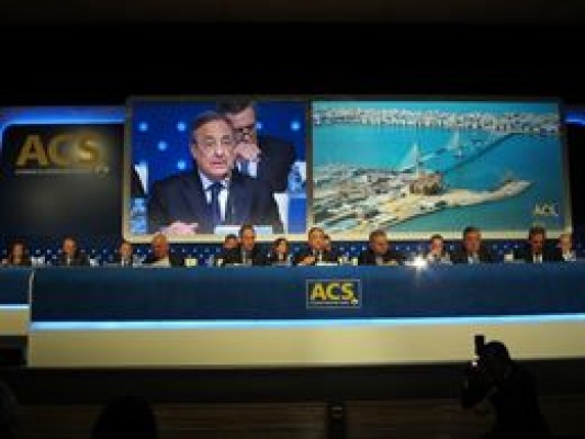 El dividendo de ACS: 0,444 euros o una acción por cada 56 antiguas