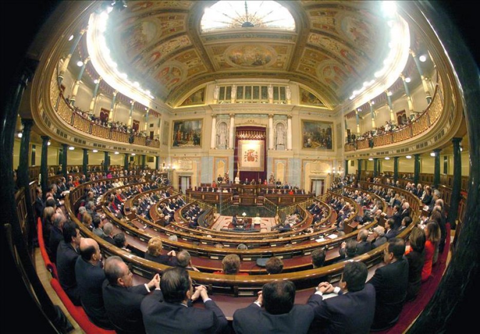 Vista general del Congreso de los Diputados. Foto: EFE  - 