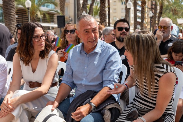 Mitin de Compromís en Alicante (Fotos: Pepe Olivares)