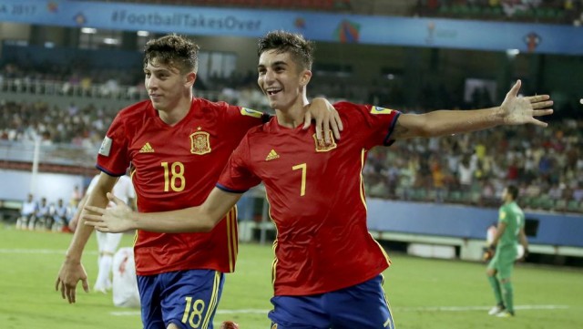 Ferrán Torres lidera a la selección Sub'17 hacia las 'semis'