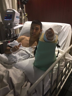 Jorge Navarro, operado tras su lesión en el GP de Australia