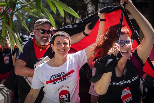 Manifestación del 1 de mayo en València (Fotos: Eva Máñez)