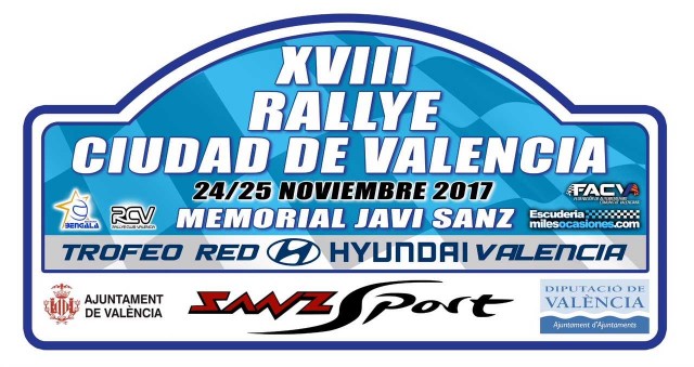La Red Hyundai patrocina el Rallye Ciudad de Valencia-Memorial Javi Sanz