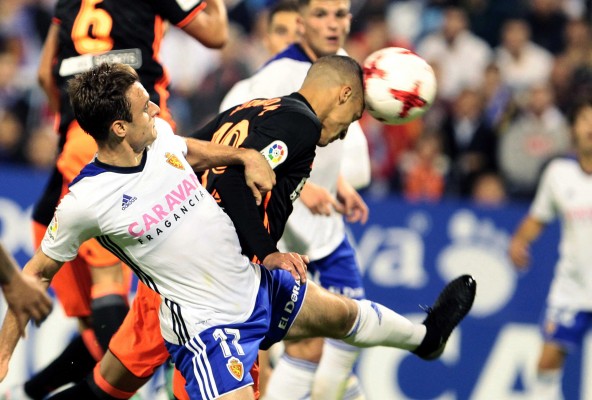 El Valencia CF sentencia la eliminatoria ante el Zaragoza en un partido gris