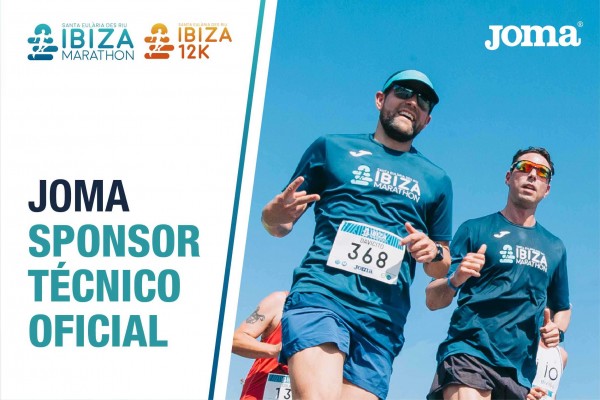 Joma vestirá por segundo año consecutivo al Ibiza Maratón y al Ibiza 12K