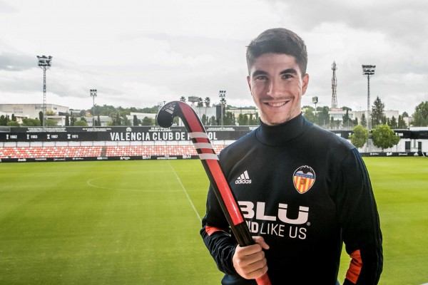 Carlos Soler, embajador de la Copa del Rey y de la Reina 2018