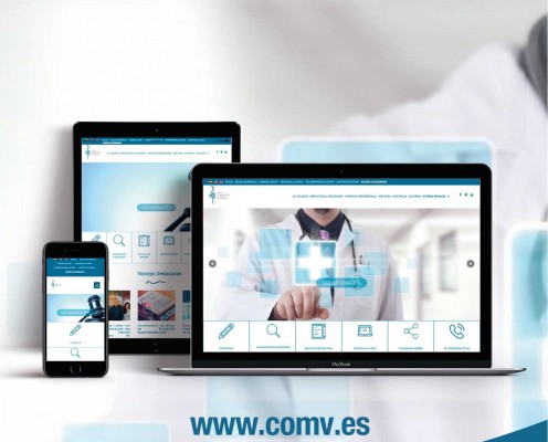 El Colegio de Médicos de Valencia presenta su nueva web   

