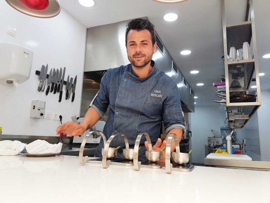 Adrián Merenciano, finalista del Concurso Nacional de pinchos de Valladolid
