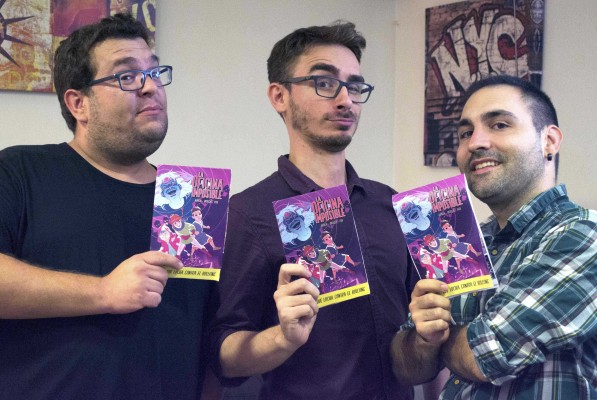 'La Oficina Imposible': un cómic de tres ilicitanos que pretende prevenir sobre el bullying
