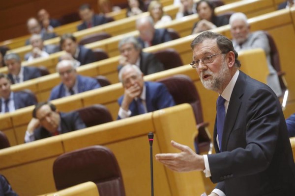 El Senado aprueba la aplicación del 155 en Cataluña por 214 votos a favor, el 81% de la Cámara