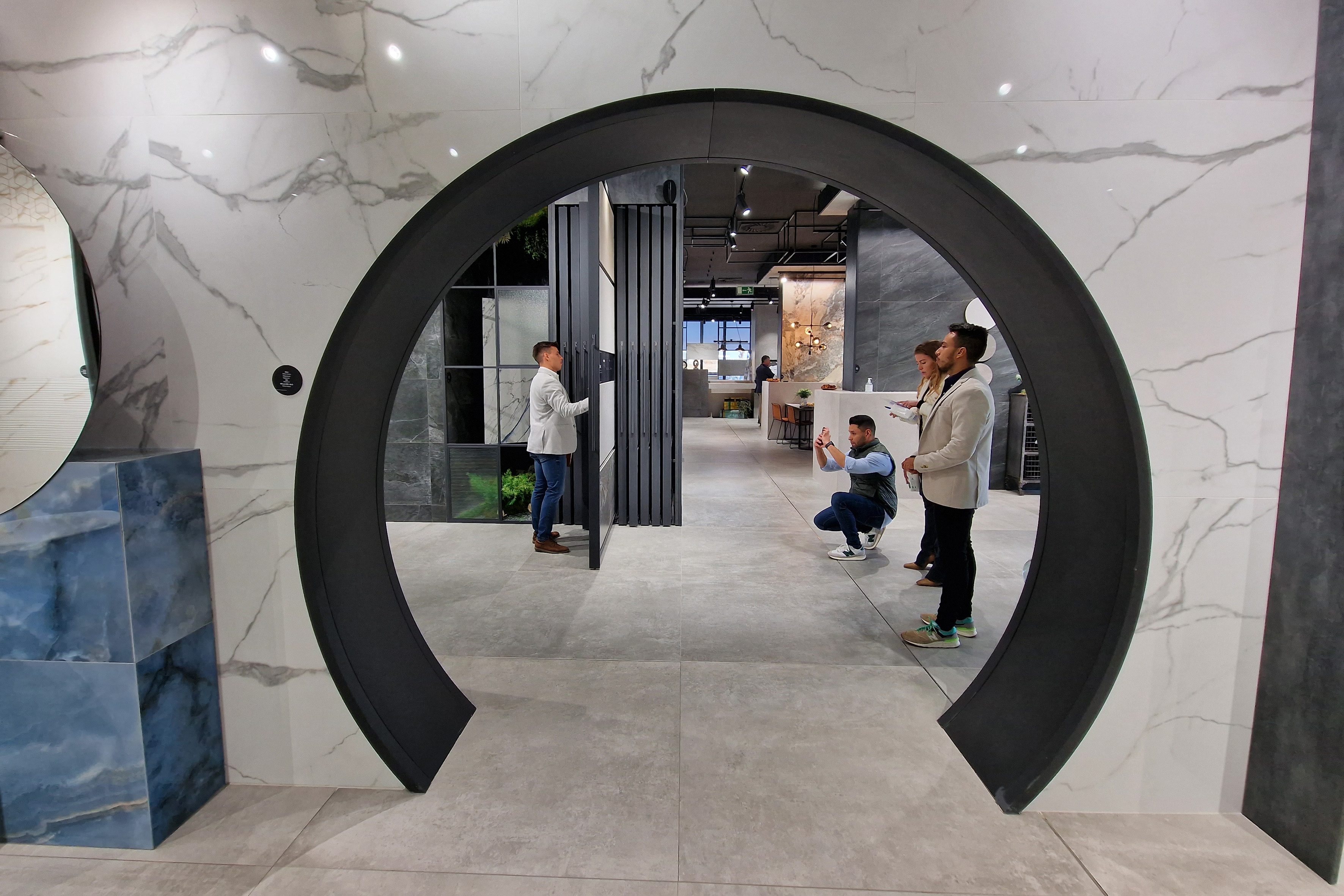 Geotiles presenta sus novedades en Cerámica Experience (Fotos: Antonio Pradas)