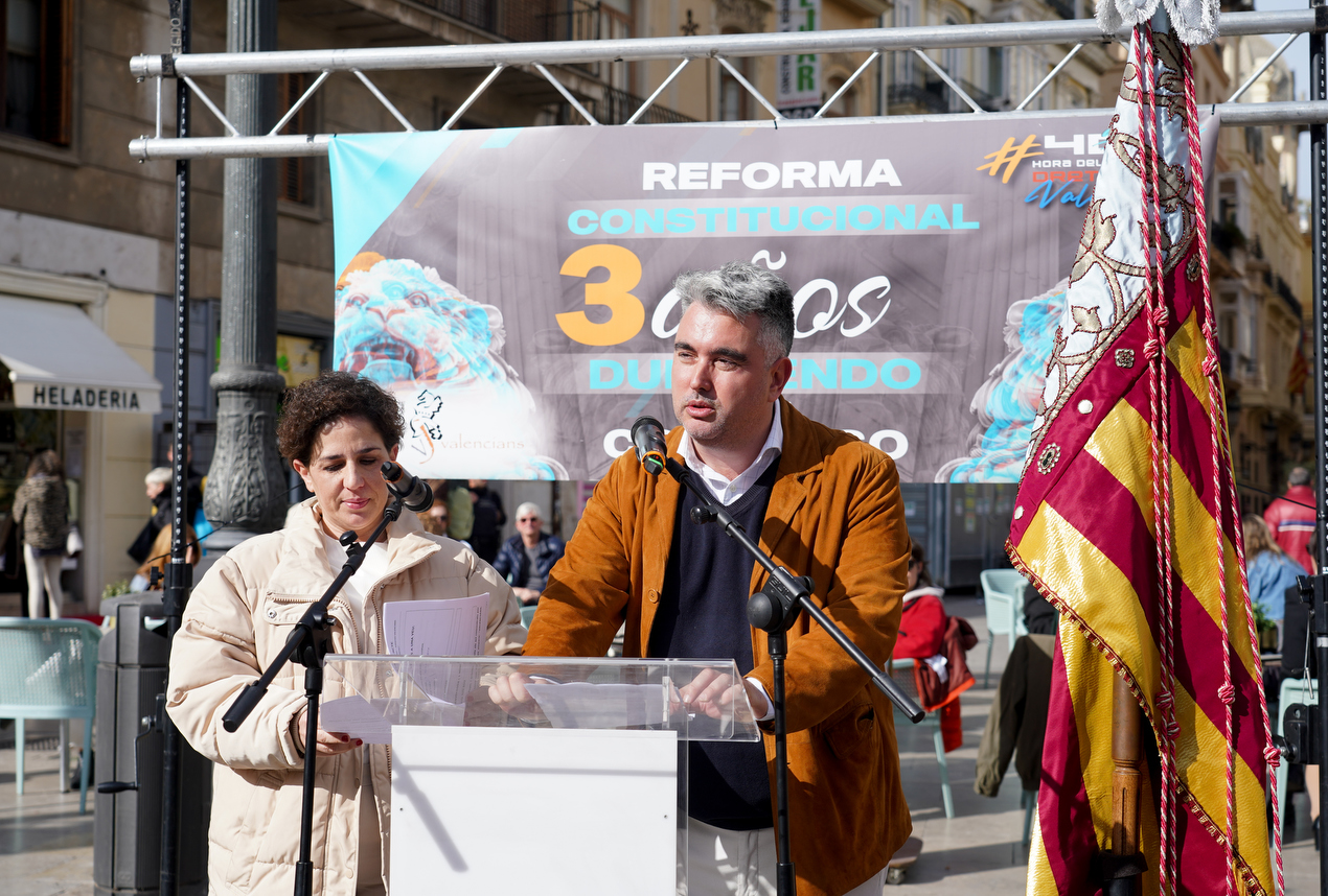 Manifestación de Juristes Valencians en defensa del derecho civil valenciano (Fotos: Eduardo Manzana)