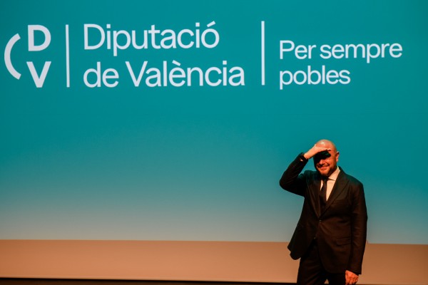 Presentación del nuevo logo de la Diputación de Valencia (Fotos: Kike Taberner)