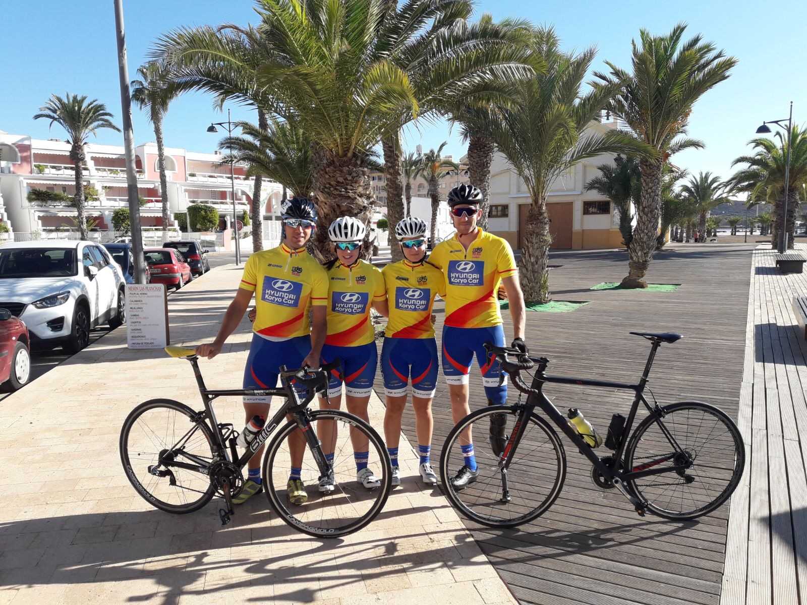 Maurice Eckhard y Rosana López triunfan en la Copa de España de ciclismo adaptado 
