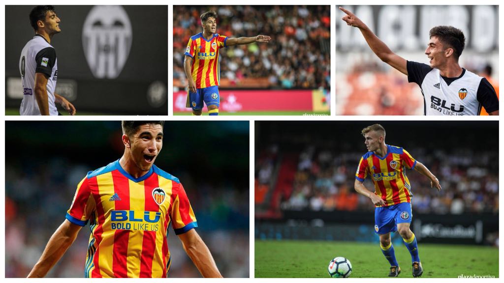 Lato, Javi Jiménez, Carlos Soler, Ferrán Torres y Rafa Mir pasan el segundo corte del Fútbol Draft 2017