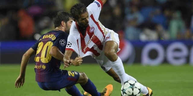 Expediente al Olympiacos por incidentes ante el Barcelona