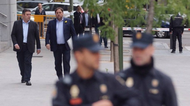 Fiscalía pide prisión para los exconsellers que han acudido a la Audiencia Nacional menos para Vila

