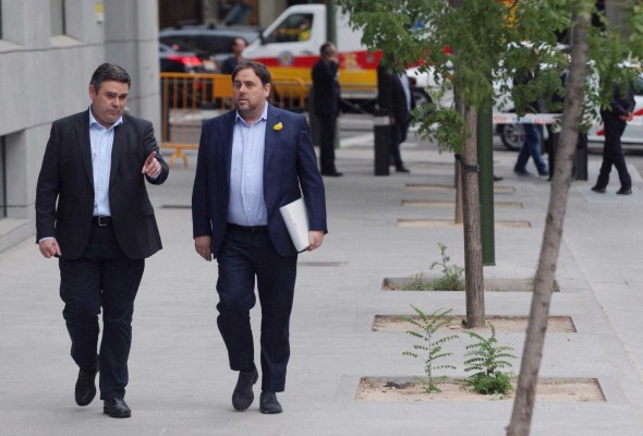 A prisión Junqueras y los siete exconsellers del Govern catalán