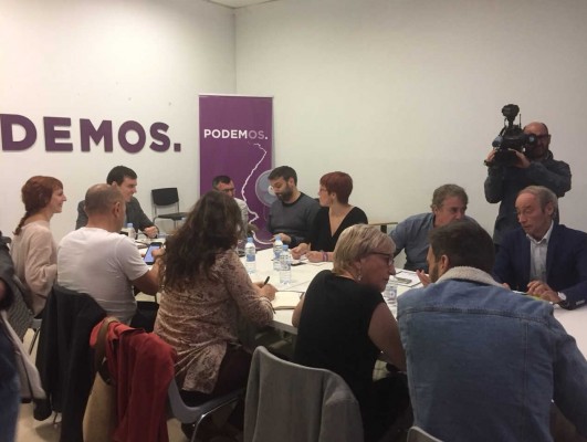 El PSPV alude a la falta de recursos para atender todas las demandas de Podemos, que apela a la voluntad política