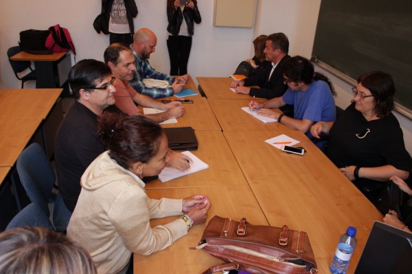 La reunión del tripartito: Guanyar y Compromís se tantean para aislar a Echávarri y forzar su relevo