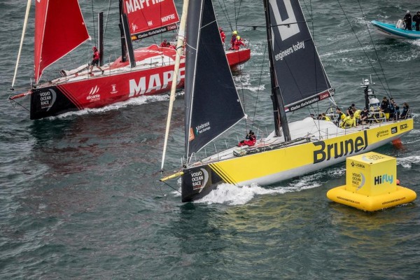 El 'Brunel' de Bouwe Beking se impone al 'Mapfre' por ocho segundos
