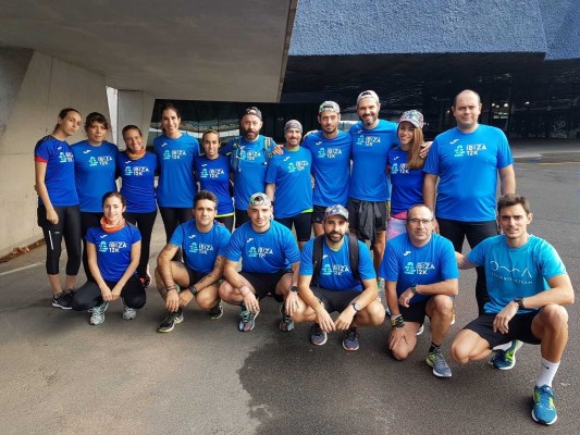 Los entrenamientos del Ibiza Marathon inician su actividad con más de un centenar de corredores 