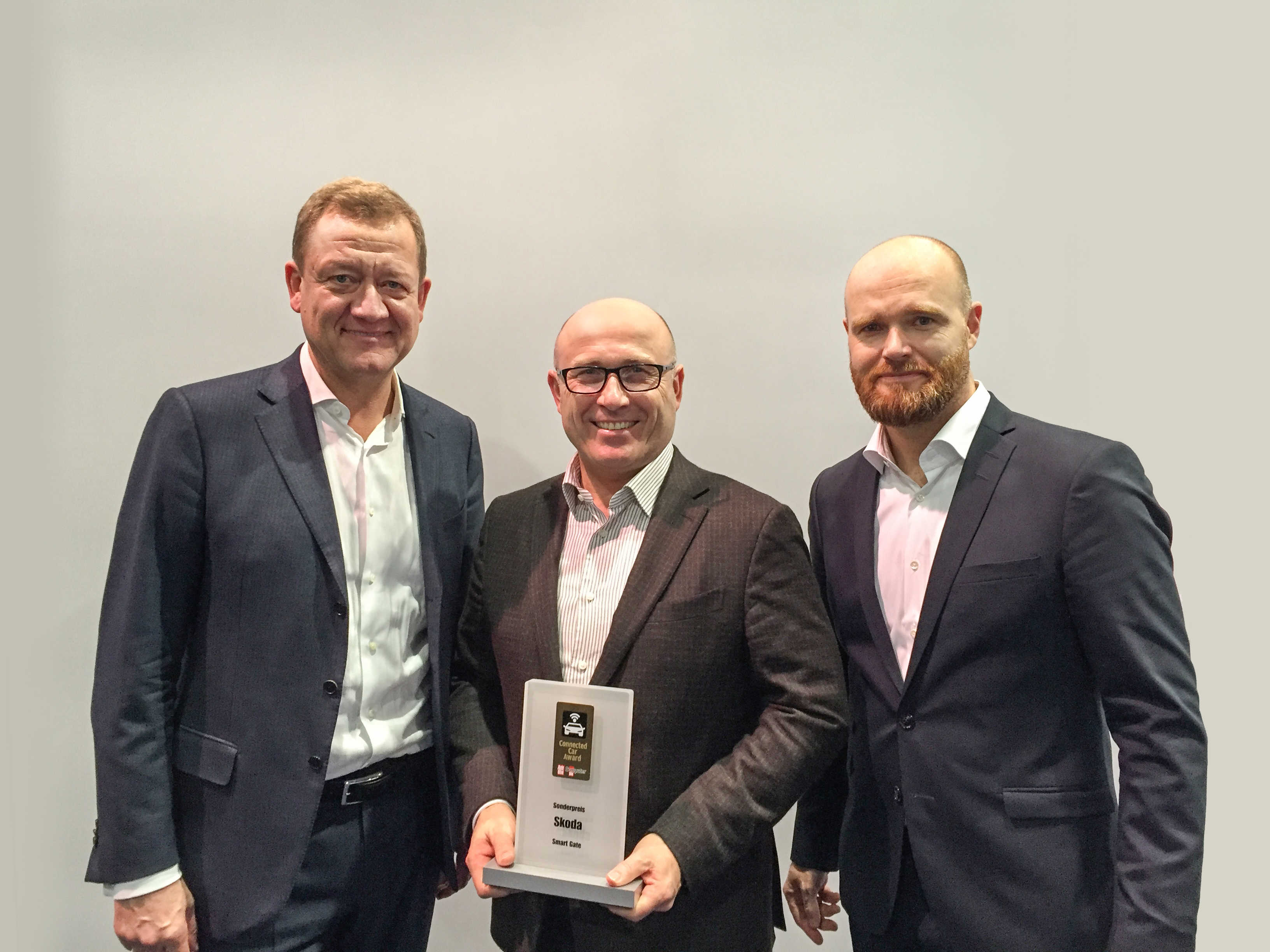 Škoda Smartgate recibe el premio Connected Car