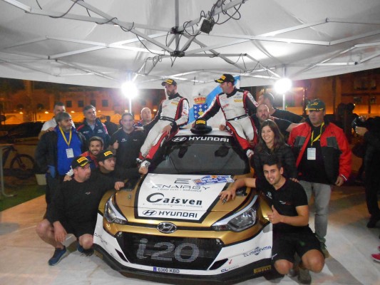 Ares también gana el Rally La Nucía Mediterráneo