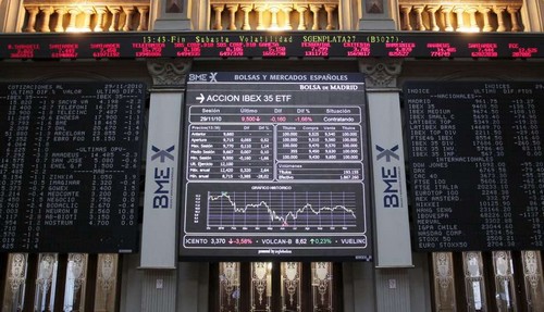 El Ibex 35 se desploma ya este año un 10,5% tras cerrar otra semana a la baja