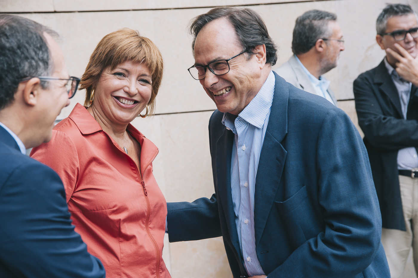 Enrique Soriano, Empar Marco y Vicent Soler. Foto: KIKE TABERNER - 