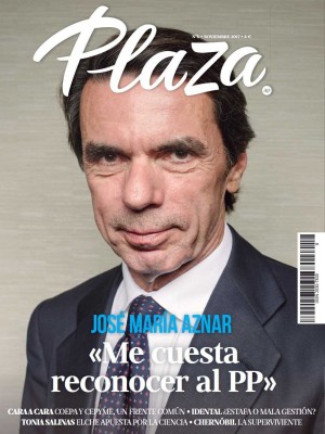 José María Aznar, portada de la Revista Plaza Alicante 