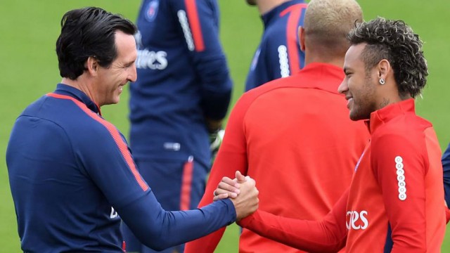 La relación entre Neymar y Emery es cada vez más tensa, según 