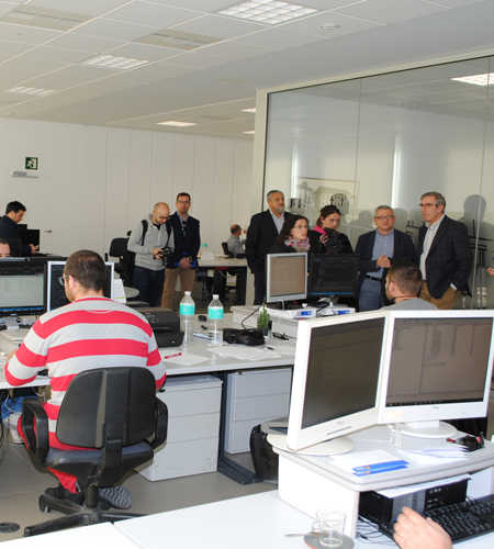 Presentación de la nueva sede de Caixa Ontinyent. - 