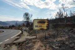 El incendio forestal de Bejís en 2022 contaminó más que la ciudad de València durante un año