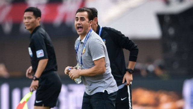 Cannavaro, nuevo entrenador del Guangzhou Evergrande, vigente campeón chino