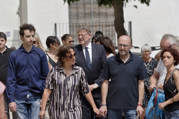 Entierro de Joaquín Puig Mestre, padre del president de la Generalitat (Fotos: Antonio Pradas)