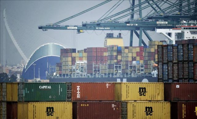 El tráfico de contenedores llenos en el Puerto de Valencia crece un 6,54%, 
