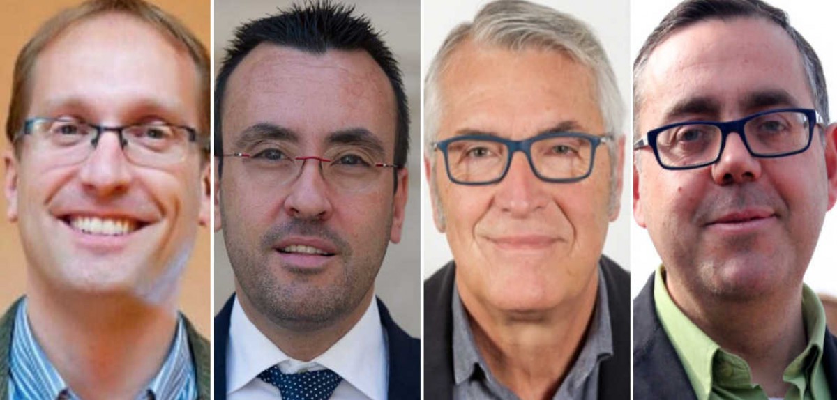 Blanch, Benlloch, Grau y Badenes, los cuatro candidatos a liderar el PSPV de Castellón - 