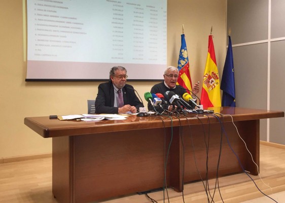La imagen de València también es la imagen de su sala de prensa en el Ayuntamiento
