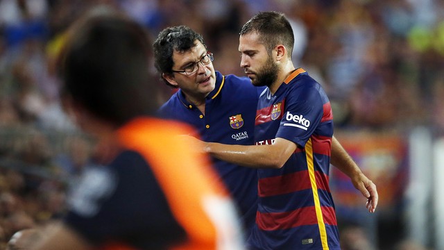 Alba padece una elongación en el bíceps femoral y estará diez días de baja