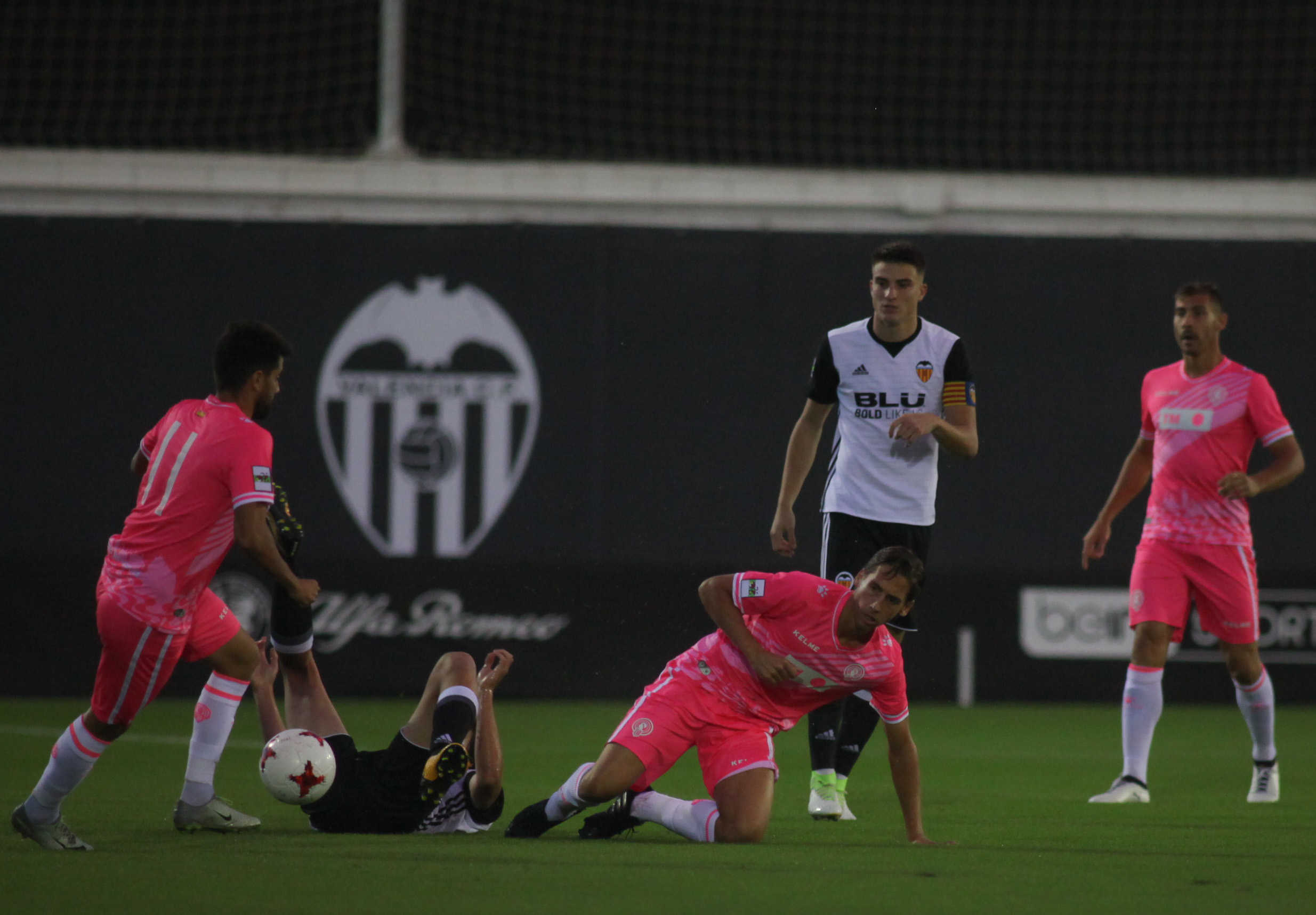 Duro castigo para el VCF Mestalla ante el Hércules CF 