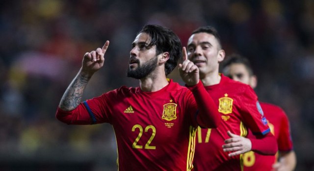 Isco, baja ante Rusia por un traumatismo en la pierna izquierda