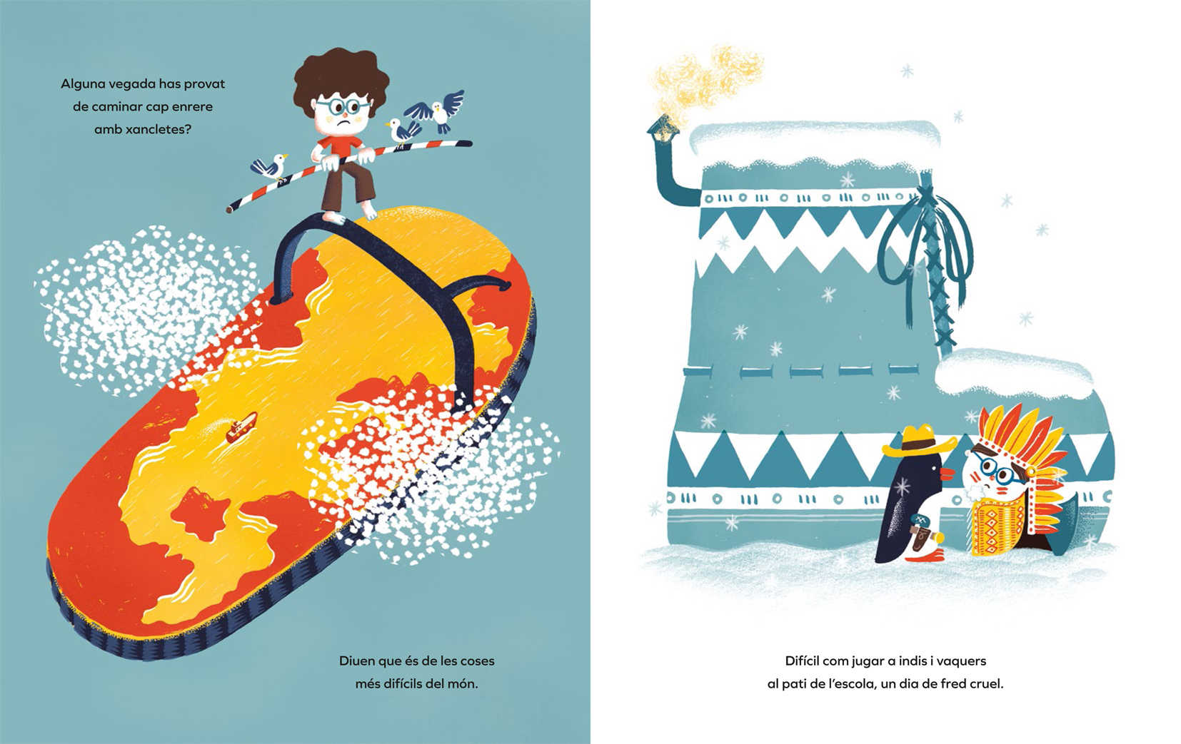 Il·lustració de Sortir a caminar - 