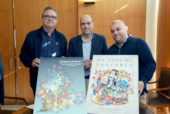 Pistoletazo para la construcción de los monumentos oficiales de les Fogueres de 2018