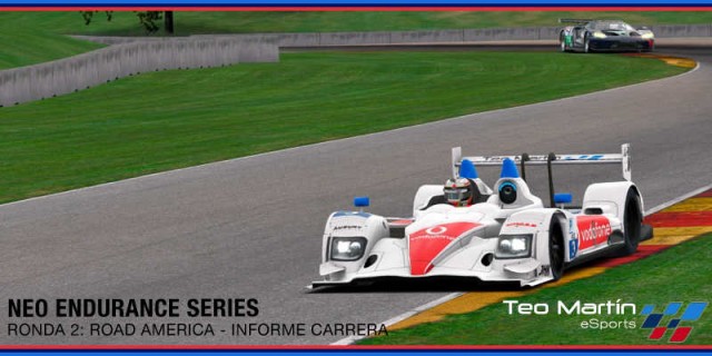  Teo Martín eSports logra su primer podio en la NES en Road America 