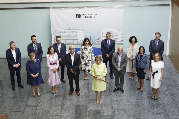 Todas las imágenes del acto de toma de posesión de Eva Alcón como rectora de la UJI. (Fotos: Antonio Pradas)