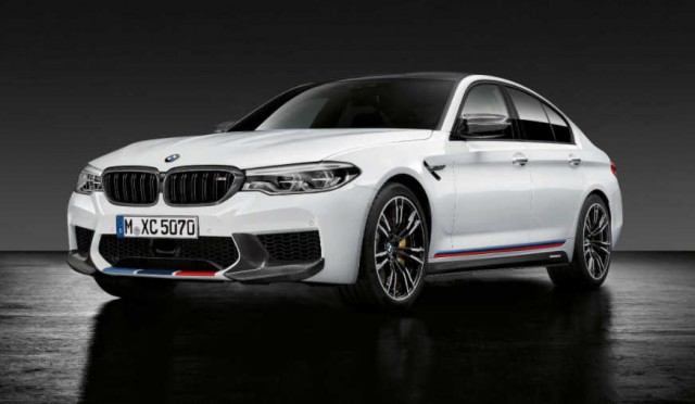 Accesorios exclusivos BMW M Performance para el nuevo BMW M5