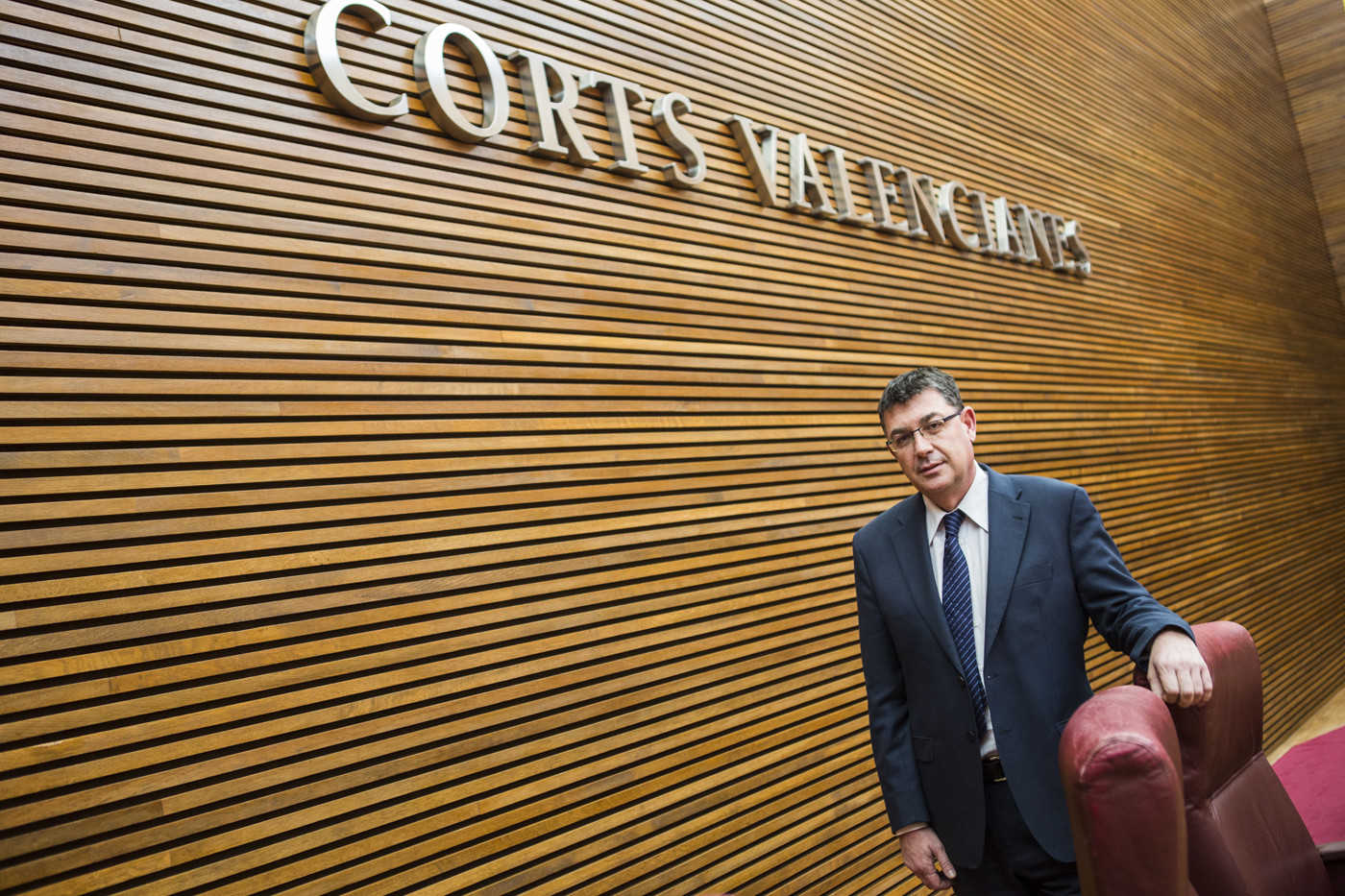 Enric Morera, presidente de Les Corts. Foto: EVA MÁÑEZ - 