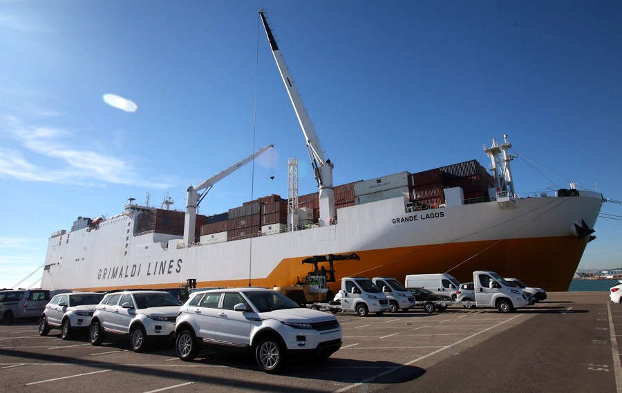 Terminal de Grimaldi, anexa a la que quiere ocupar Ford en el Puerto de Valencia - 